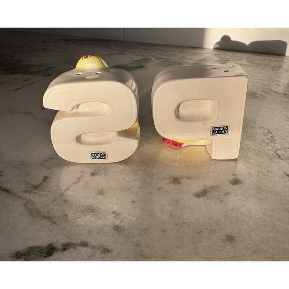 Rare Vintage Japan Anthropomorphic MCM Ducks Salt & Pepper Shaker Set - Picture 6 of 7